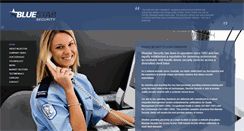 Desktop Screenshot of bluestarsecurity.com.au